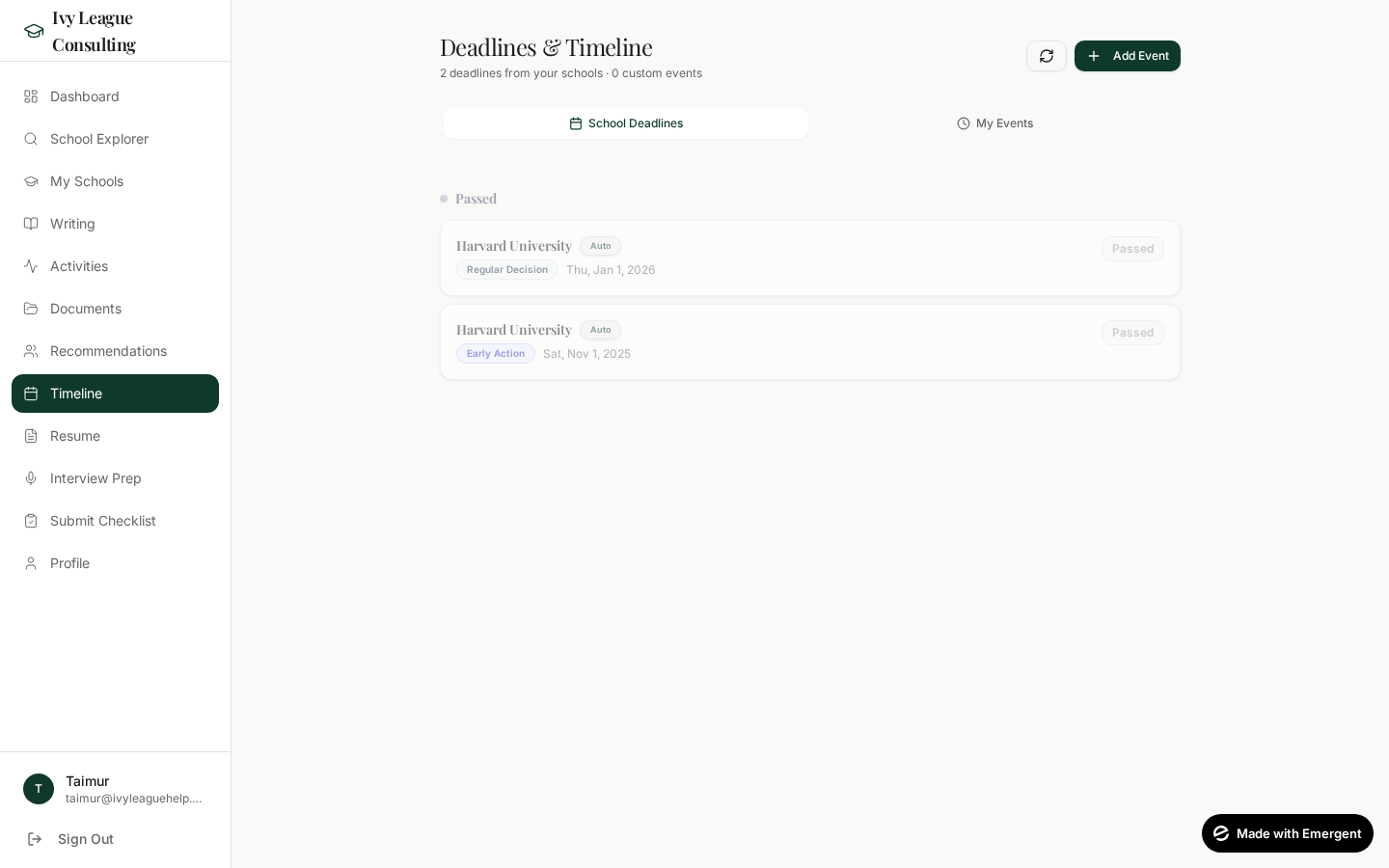 Deadline Engine screenshot